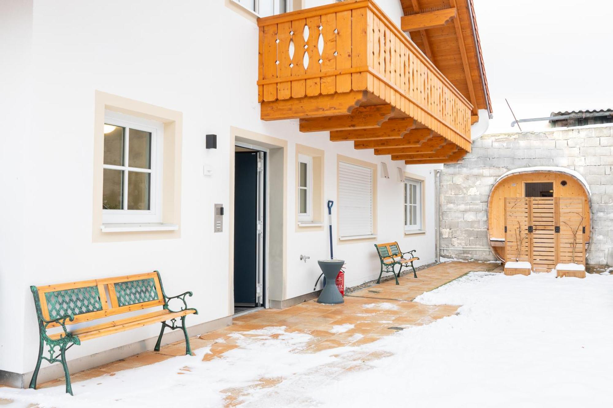 Liboria I Traumhafte Ferienwohnung In Aidling Am Riegsee Mit Atemberaubendem Blick Auf Die Majestaetische Zugspitze! Εξωτερικό φωτογραφία