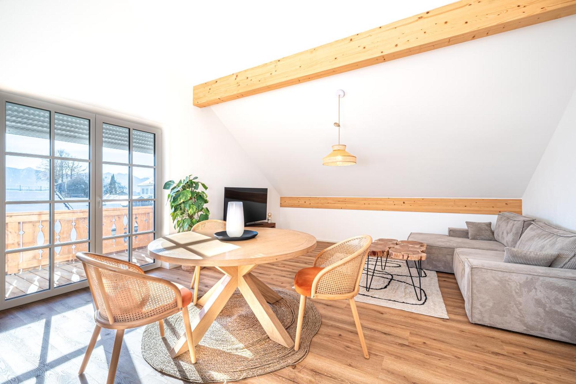 Liboria I Traumhafte Ferienwohnung In Aidling Am Riegsee Mit Atemberaubendem Blick Auf Die Majestaetische Zugspitze! Εξωτερικό φωτογραφία